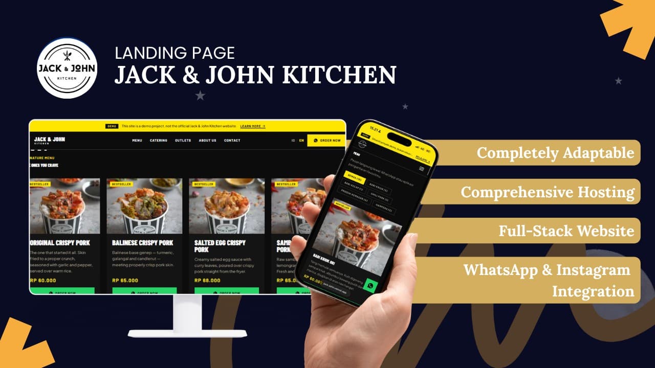 Jack & John Kitchen - Website